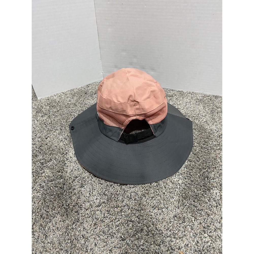 Sun Shade Hat Sun Shade Womens Peach Grey Excellent Mesh Wide Brim One Size
